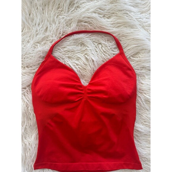 Dfyne Impact Longline Strappy Top Chilli Size Medium - Picture 3 of 8